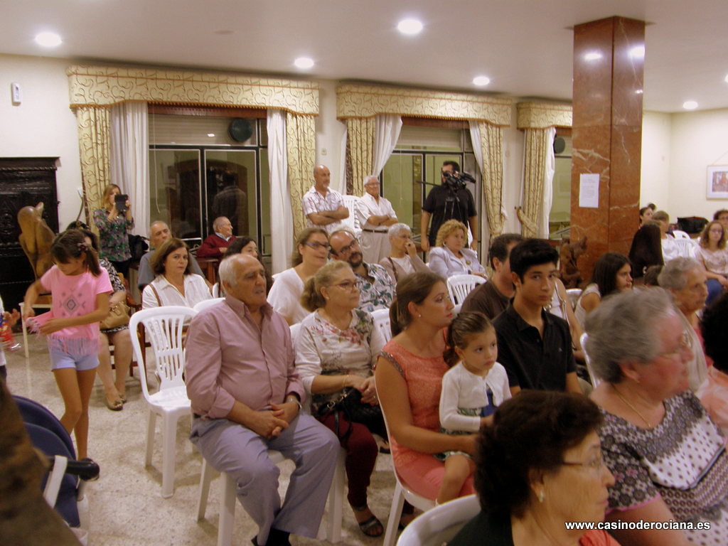 Triplete cultural en el Casino de Rociana