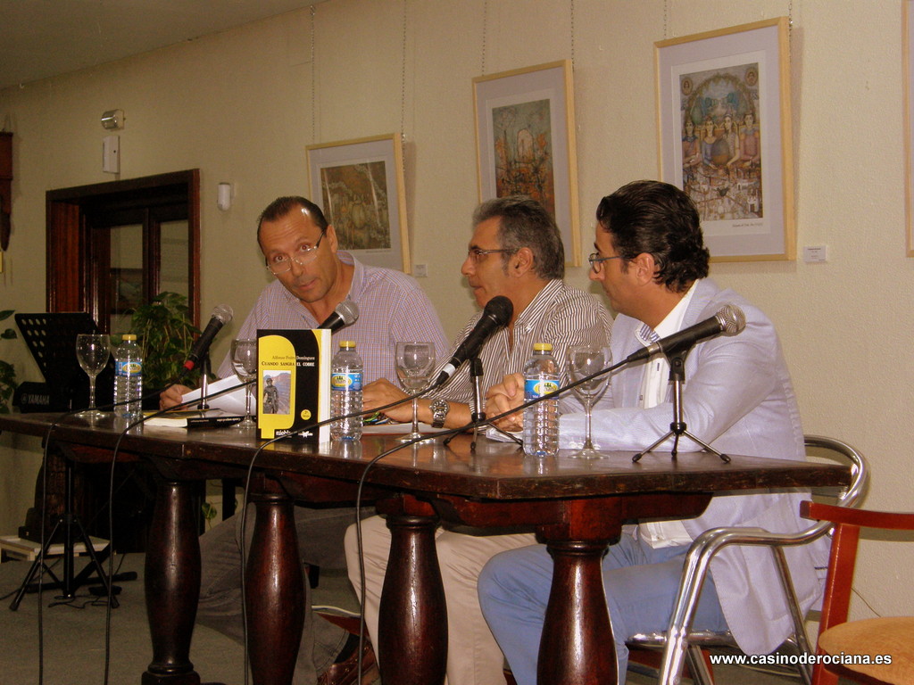 Triplete cultural en el Casino de Rociana