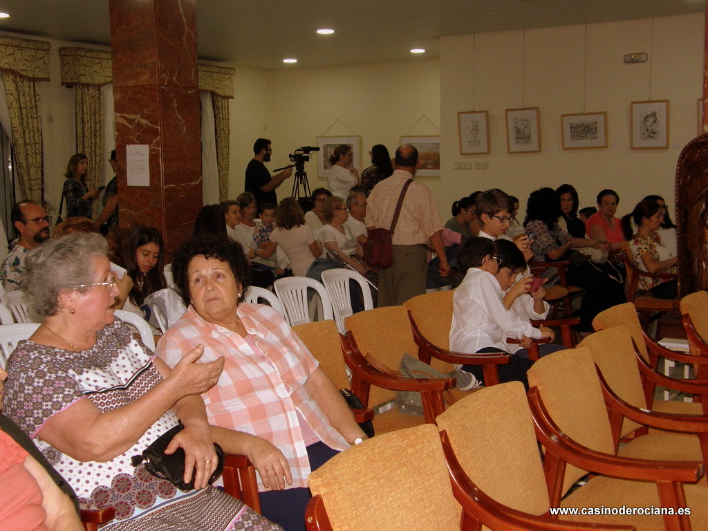 Triplete cultural en el Casino de Rociana