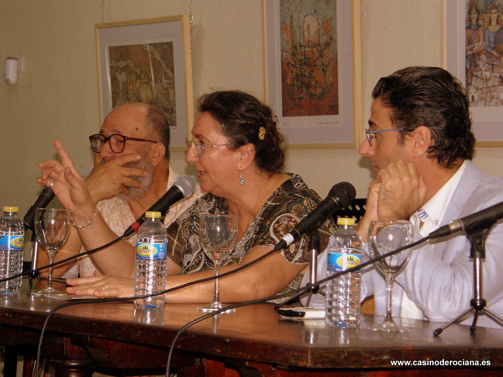 Triplete cultural en el Casino de Rociana