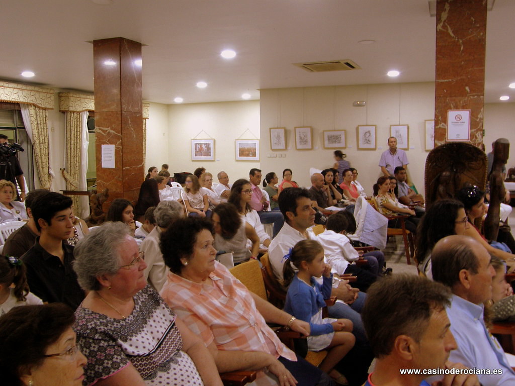 Triplete cultural en el Casino de Rociana