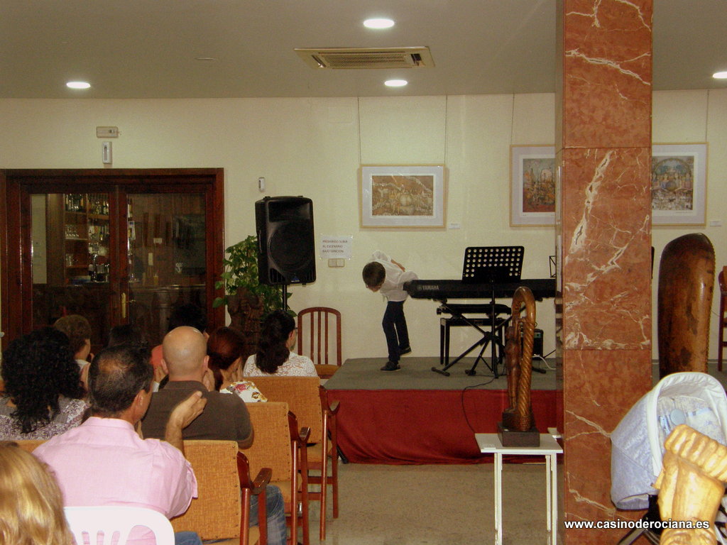 Triplete cultural en el Casino de Rociana