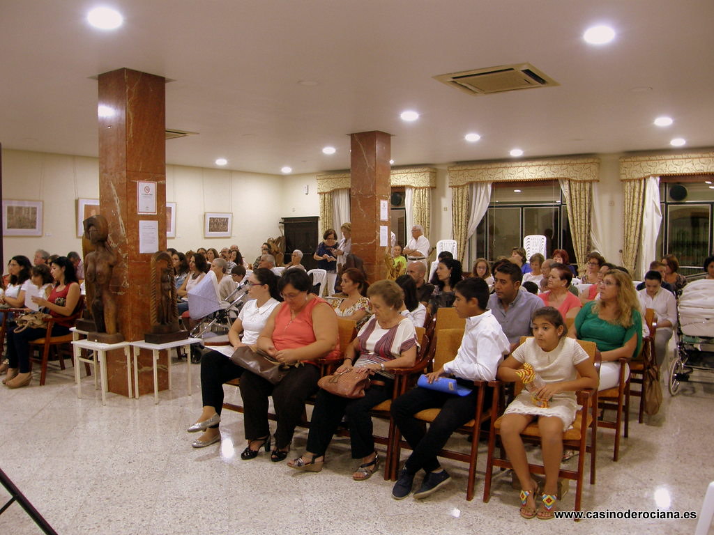 Triplete cultural en el Casino de Rociana