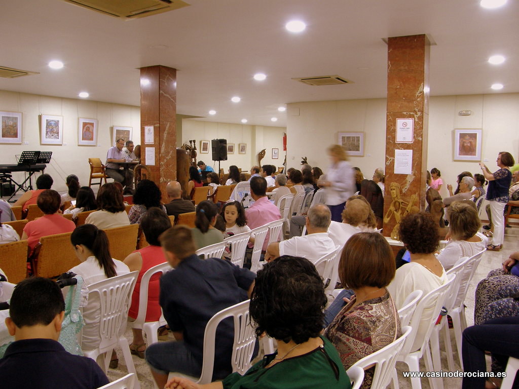 Triplete cultural en el Casino de Rociana