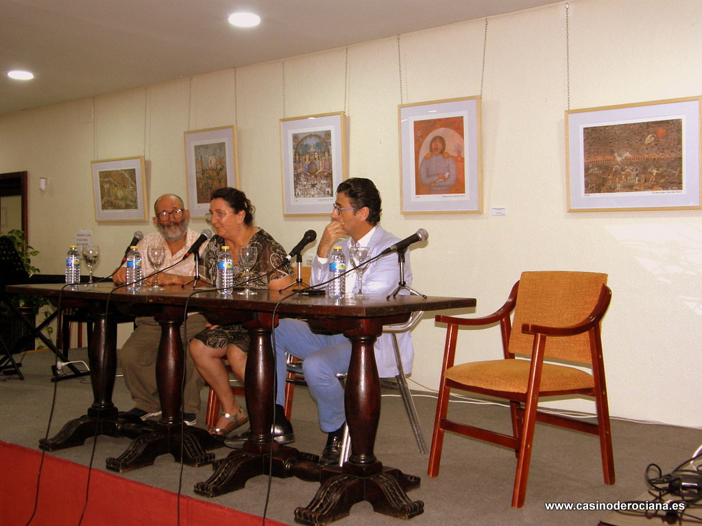 Triplete cultural en el Casino de Rociana