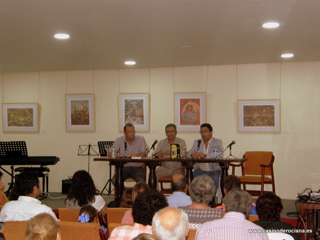 Triplete cultural en el Casino de Rociana