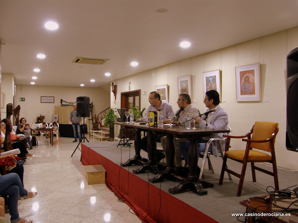 Triplete cultural en el Casino de Rociana