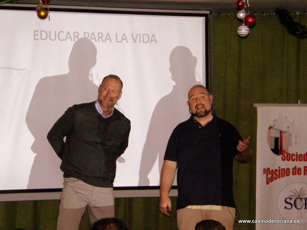 Educar con corazón con Pedro Aguado y Proyecto MENTORIS en el Casino de Rociana