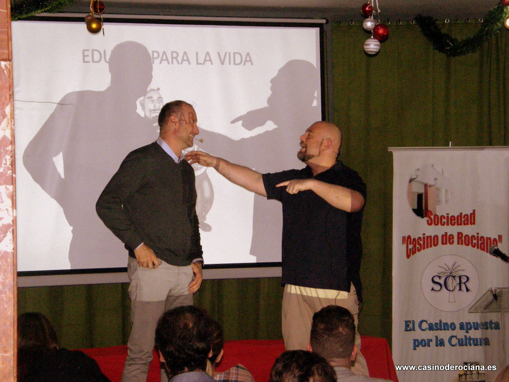 Educar con corazón con Pedro Aguado y Proyecto MENTORIS en el Casino de Rociana